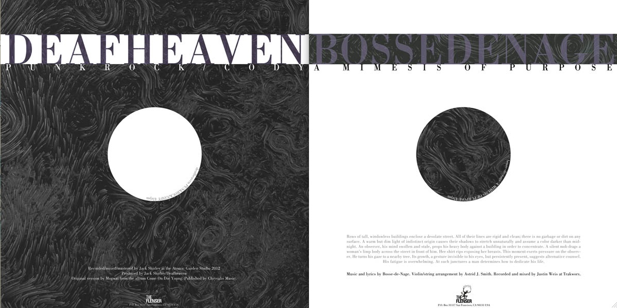 DEAFHEAVEN & BOSSE-DE-N​AGE SPLIT E.P. ARTWORK REVEALED